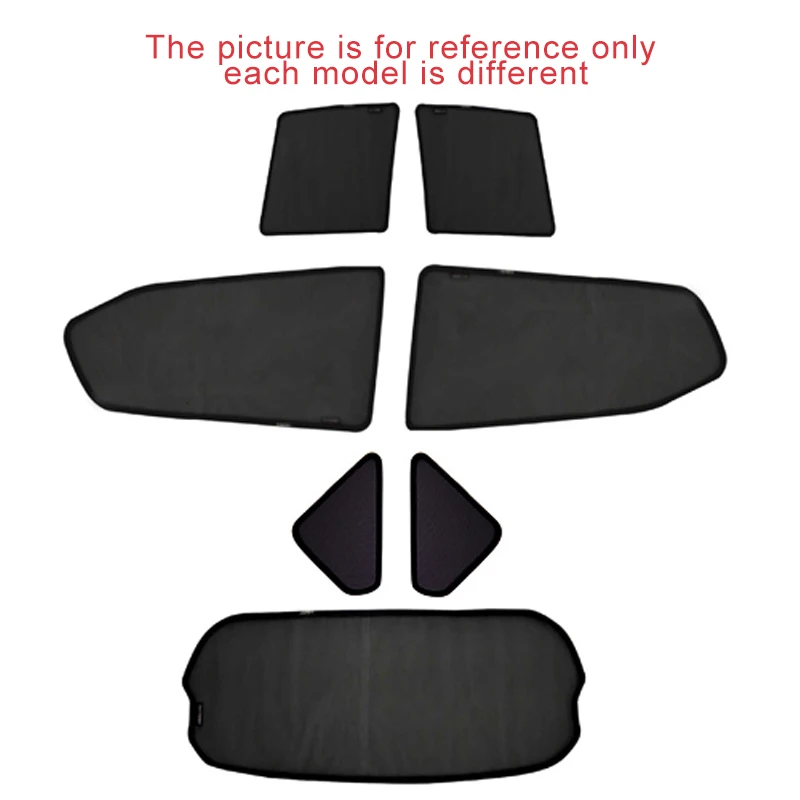 Автомобильная специальная магнитная шторка для окон солнцезащитных теней