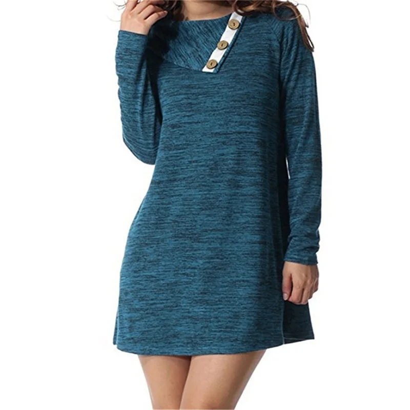 fancy clothing sexy gravida clothing for pregnant women Loose long-sleeved dress maternity dresses pregnancy clothes for winter