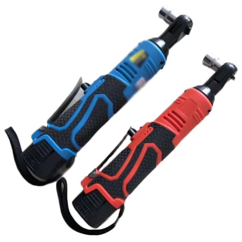 

18V 60N.M Torque 3/8 Inch Right Angle Cordless Electric Ratchet Wrench+Charger