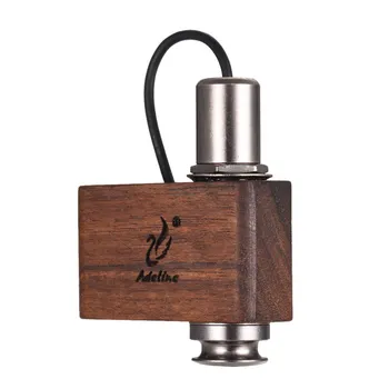 

Self-adhesive Guitar Pickup Transducer Prewired Amplifier with 6.35mm Output Jack for Acoustic Guitar Ukulele Violin Cajon