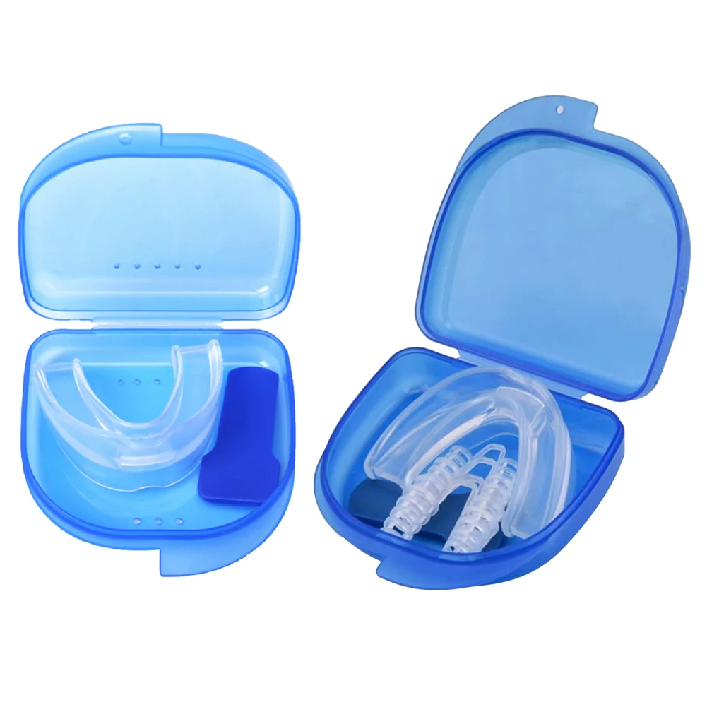 2 In 1 Anti Snoring Teeth Braces Sleeping Grinding Mouth Guard Aid
