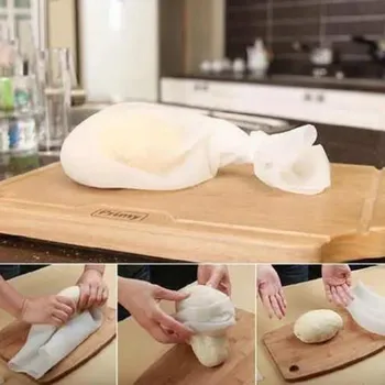 

cocina organizer Silicone Kneading Dough Bag Flour Mixing Bag Kitchen Baking Tool makeup organizer organizador kitchen storage