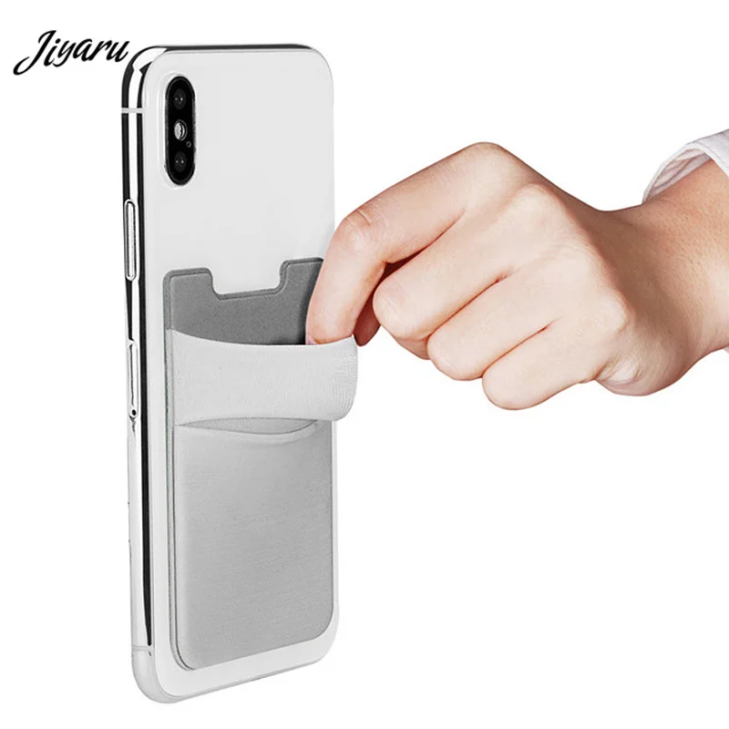 Jiyaru чехол для карт для телефона кошелек чехол сплошной цвет ...