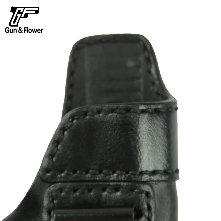 Пистолет с цветочным рисунком Glock 17/22/31 пистолет скрытый чехлы из кожи, в виде бумажника IWB пистолеты клип чехол Обложка Скрытого Ношения Сумка
