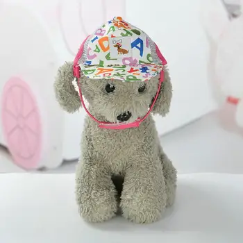 

Fashion Letter Print Summer Outdoor Pet Dog Baseball Cap Puppy Visor Hat 2020