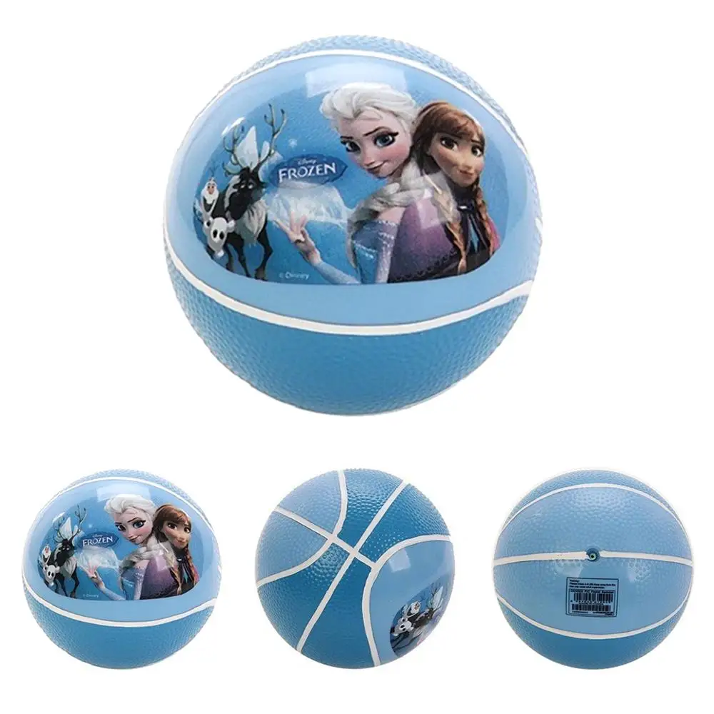 Дисней игрушка мяч 15 см мягкое касание ПВХ детские спортивные надувные игрушки на тему баскетбола дети девочка и мальчик день рождения подарки на Рождество