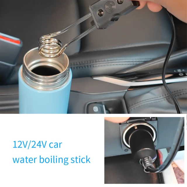 12V 24V Portable Electric Car Immersion Water Heater A Convenient Travel Companion