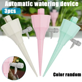 

3pcs Adjustable Automatic Watering Device Household Potted Plant Dripper Water Seepage Device FAS6