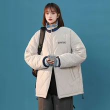 

Women's Down Jacket Thick Varsity Jacket Warm Parkas Zip Quilted Coats Women's Winter Jacket Female 2021 Za Women's Clothing