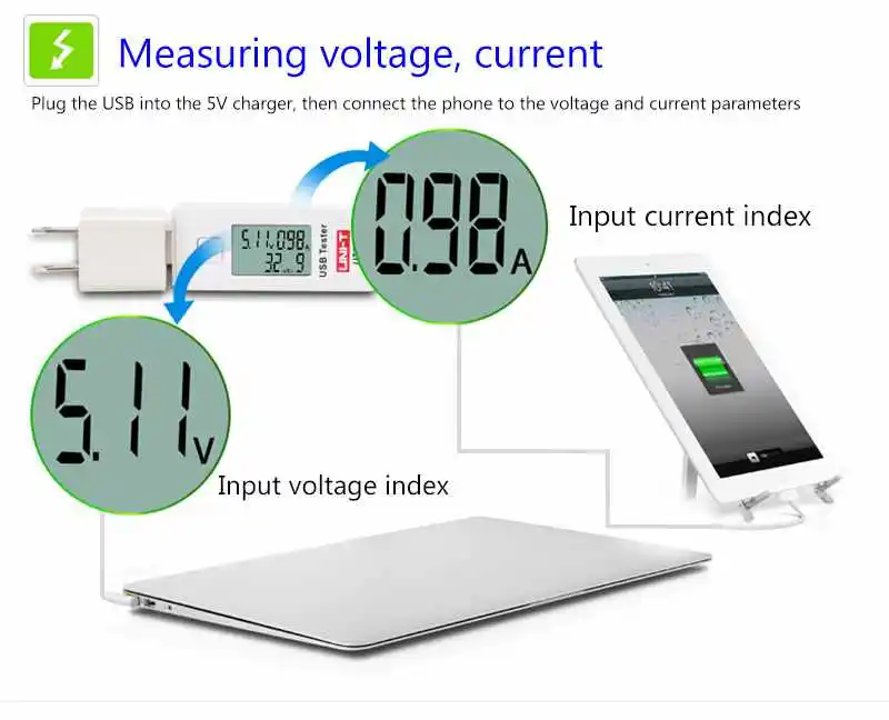 La test UT658 USB lcd дисплей батарея Емкость тестовая er U диск ноутбук зарядное устройство мобильного телефона Напряжение Ток Мощность тестовая Машина