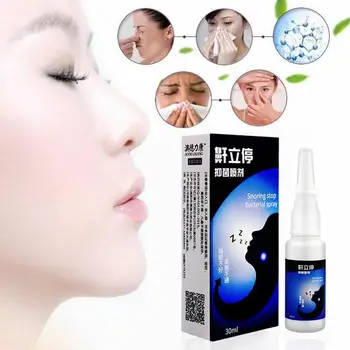 

30ml Chinese Traditional Nasal Spray Rhinitis Treatment Medical Herb Spray Nose Care Snoring Stop Spray Better Sleep