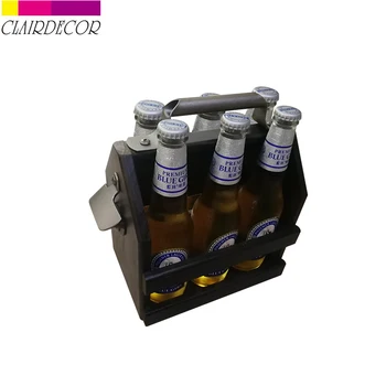 

Bar Tool Zinc Alloy Beer Bottle Opener Funny Wooden Wine Baskets Beer Caddy