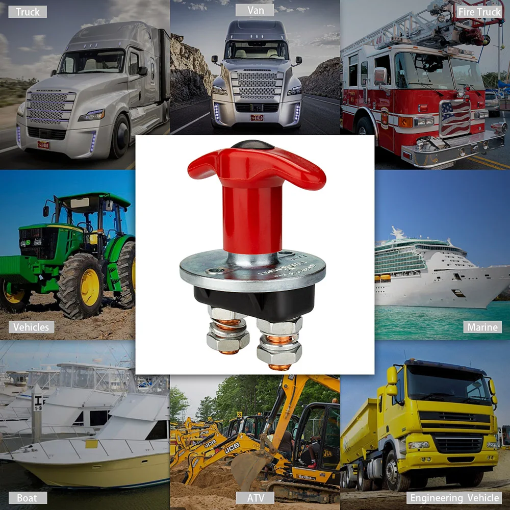 

Car Styling 150A-250A Car Battery Isolator Battery Disconnect Switch Cut Off Power Kill Switch for Car Boat Truck