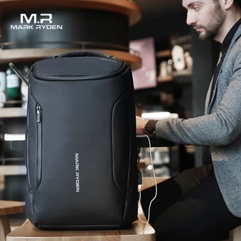 

2019 New Anti-thief Fashion Men Backpack Multifunctional Waterproof 15.6 inch Laptop Bag Man USB Charging Travel Bag