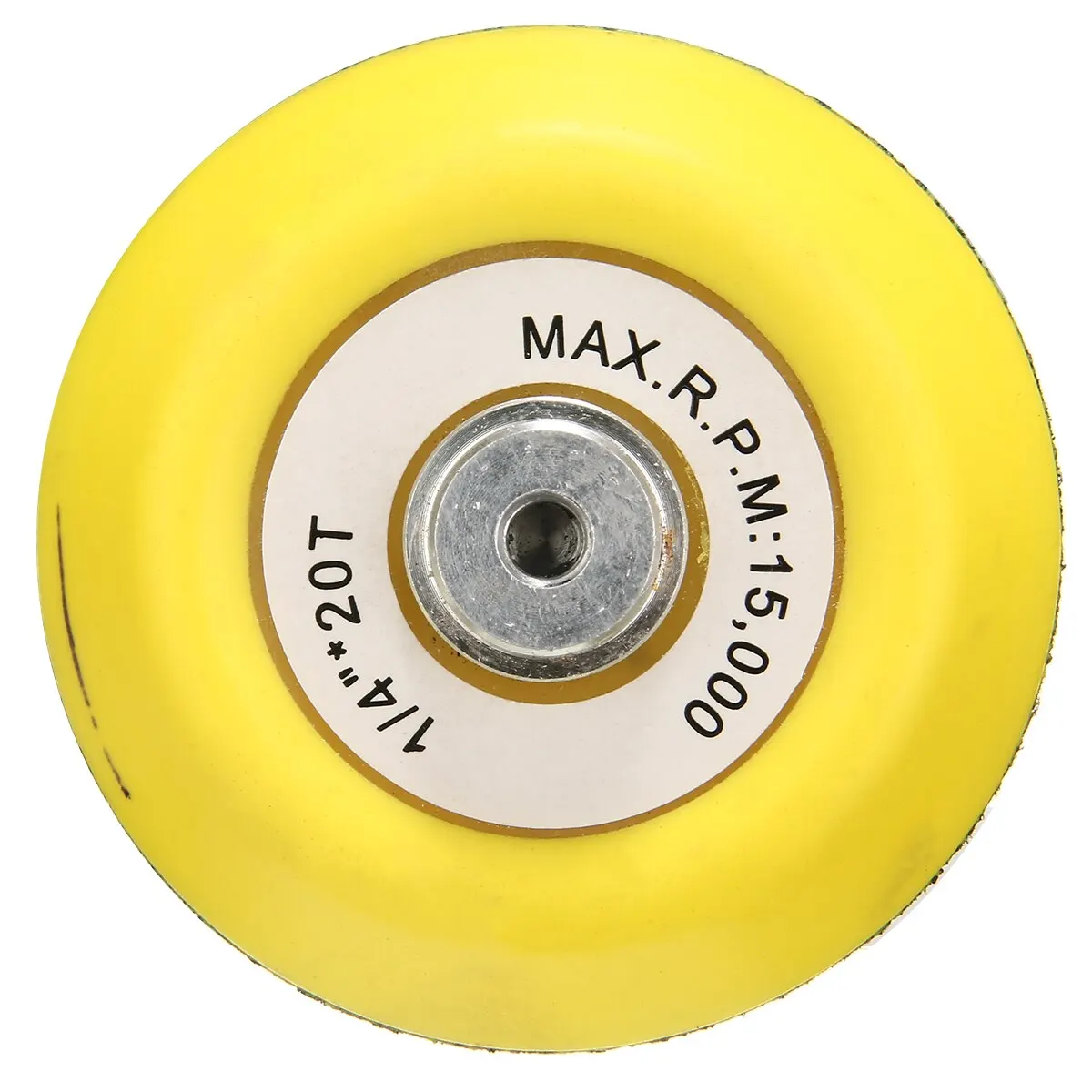 Hot Sale Mayitr 75mm Sanding Backing Pad Hook & Loop 3" Polishing Pad with 6mm Thread / Spindle Shank