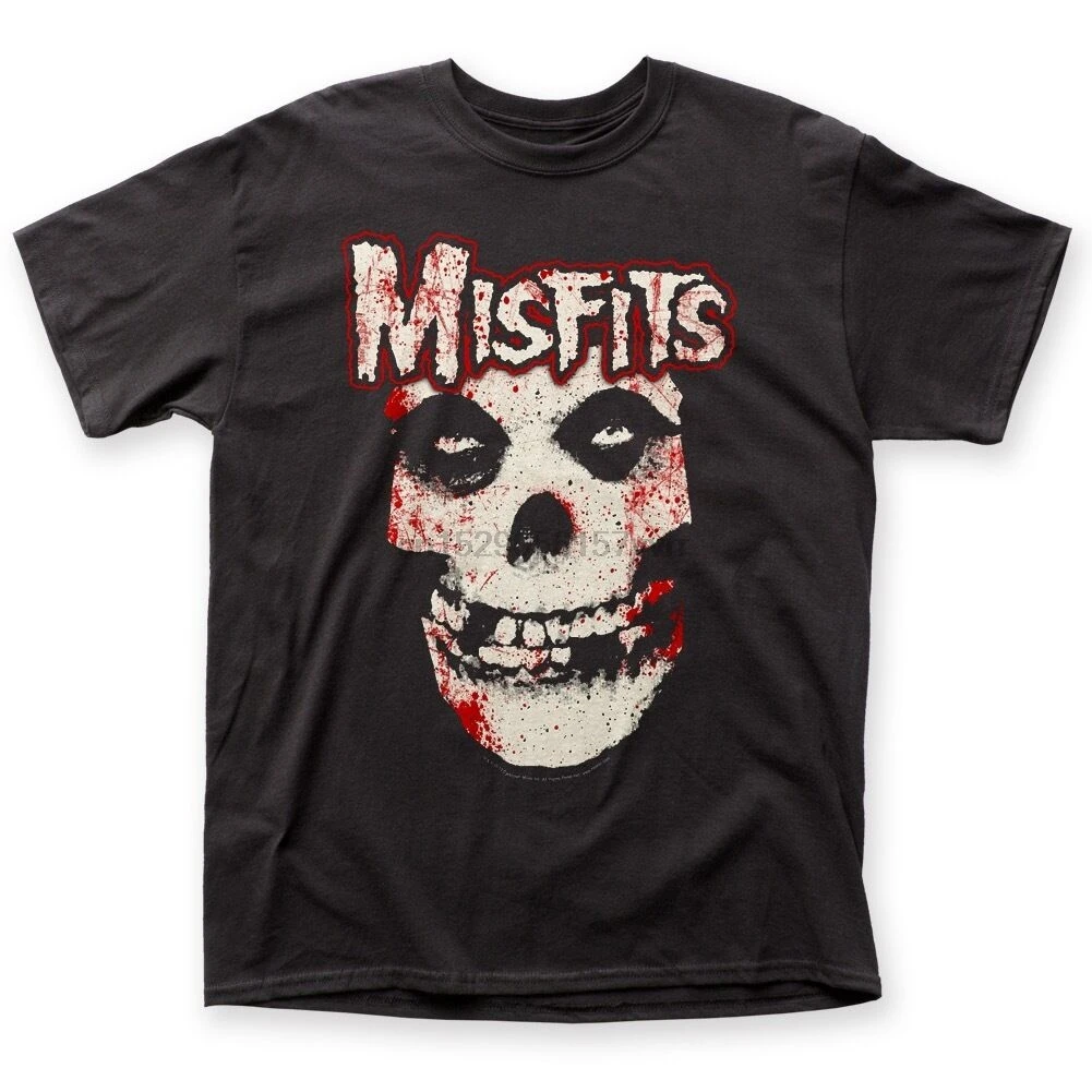 Официальная футболка с логотипом бренда Misfits Punk Band Bloody Skull Glenn Danzig(1)|Футболки| |