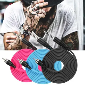 

Eyelashes Accesories Silicone Hook Line for Straight Interface Tattoo Machine Power Supply Accessory Tattoo Supplie a