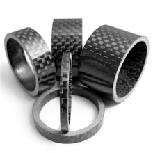 

5pcs Carbon Fiber3/5/10/15/20mm For Stem Bicycle Bike Headset Washer Headset Spacer Steering Tubes1-1/8" (28.8mm) Bicycle Parts