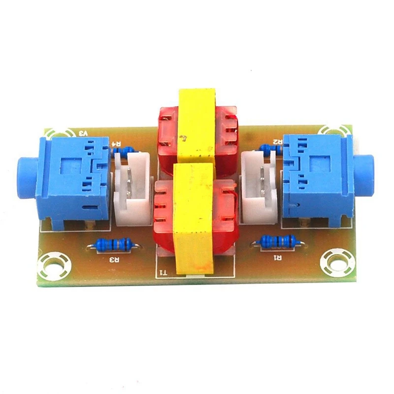 

Xh-M372 Audio Isolator Vehicle Common Ground Suppression Interference Noise Isolation Module Transformer Coupler