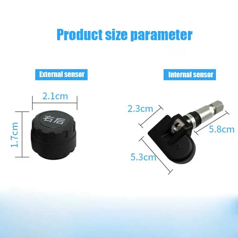  Remote Start Engine Smartphone APP Keyless Entry Car Alarm System Central Locking/Unlock+Tire Press