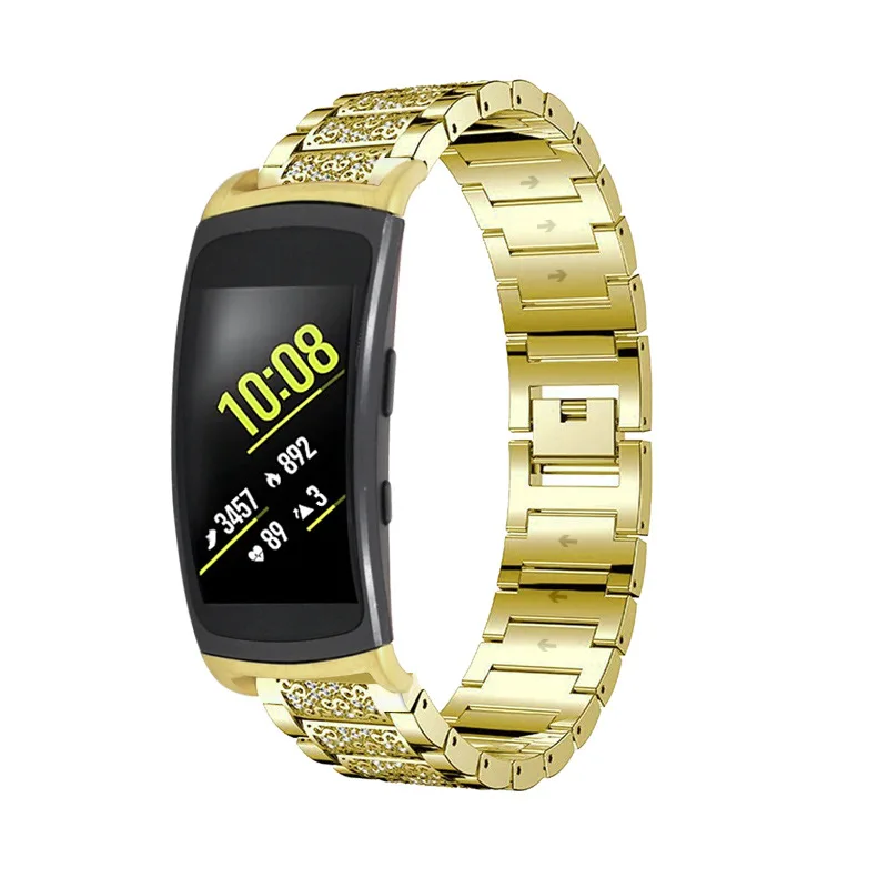 Браслет из нержавеющей стали для часов samsung gear Fit2 Fit 2 Pro Замена ремешка для часов для samsung gear Fit2 Pro Band