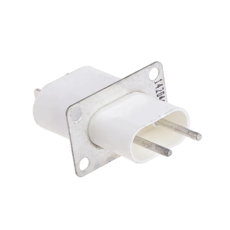 Home Electronic Microwave Oven Magnetron Filament 4 Pin Socket Converter White Drop Ship Support