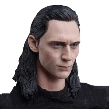 

1/6 PVC figure head carving model JXTOYS-027 1/6 Avengers LOKI Rocky Head Sculpt Toys Gift Collection for 12 inches male body