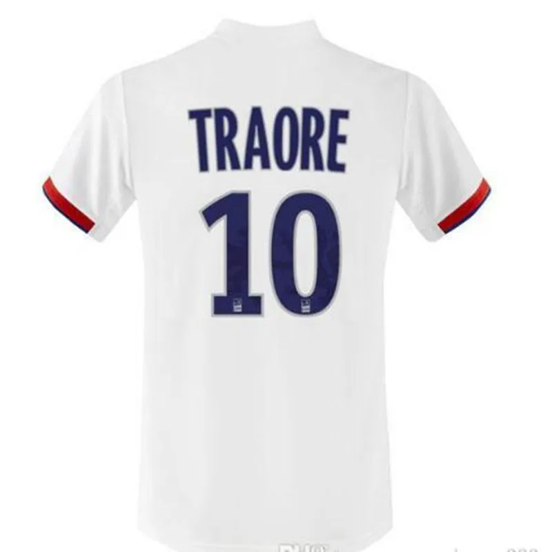 Lyonnais футбольные майки Lyon футбольная рубашка TRAORE MEMPHIS FEKIR OL AOUAR GOUIRI CORNET TERRIER DEMBELE19 20 футболка Джерси - Цвет: shirt