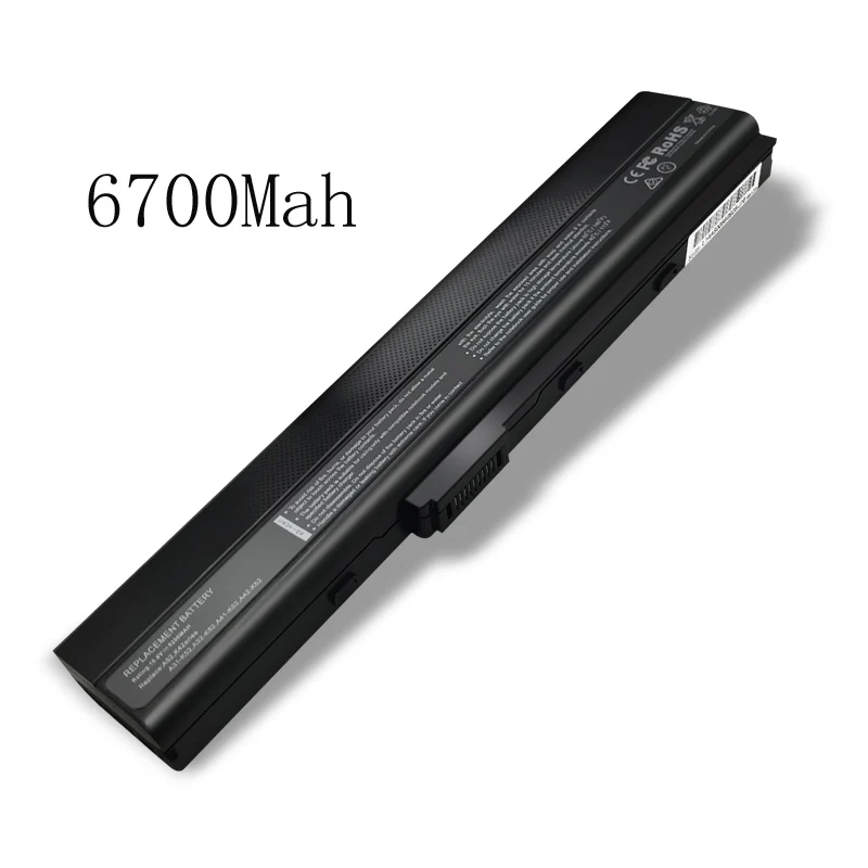 Новый ноутбук Батарея внутренний для Asus A32 K52 K52J K42J K42JY A52J A42J x42J K42D|Аккумуляторы