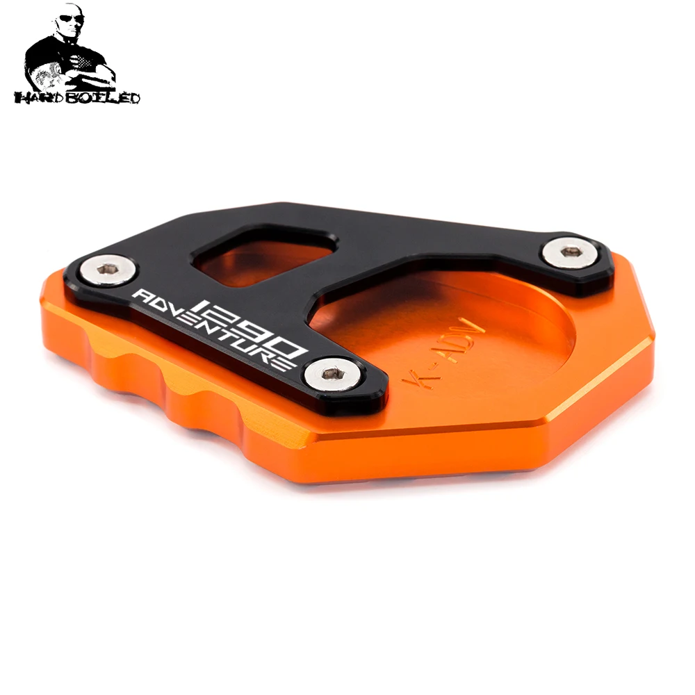 CNC Accessories Kickstand Enlarger Side Stand Pad Extension Support Plate Motorcycle For KTM Adv. 1190 1050 1090 1290 Adventure (7)