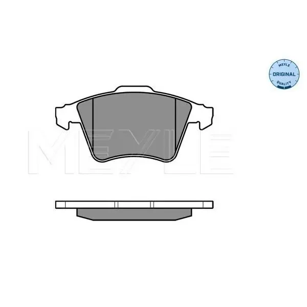 Колодки дисковые перед. VW Touareg 3.0-6.0 V12 04 MEYLE 025 237