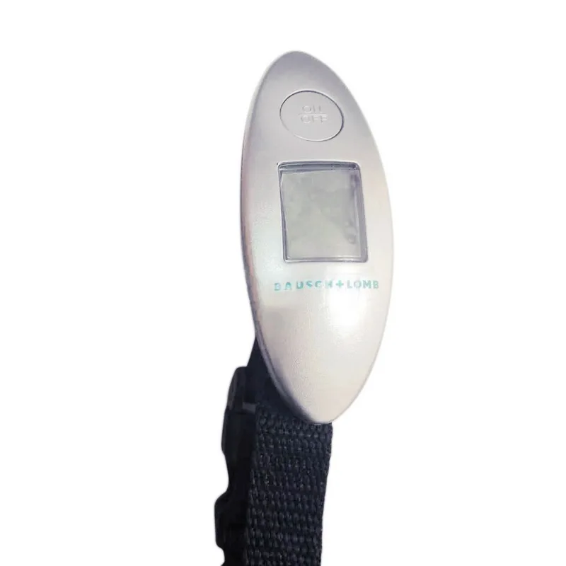 silver DIDIHOU 40 кг/100 г цифровые электронные Чемодан весы ЖК-дисплей Портативный масштабных дорожных чемоданов с ремешком для путешествий - Цвет: silver