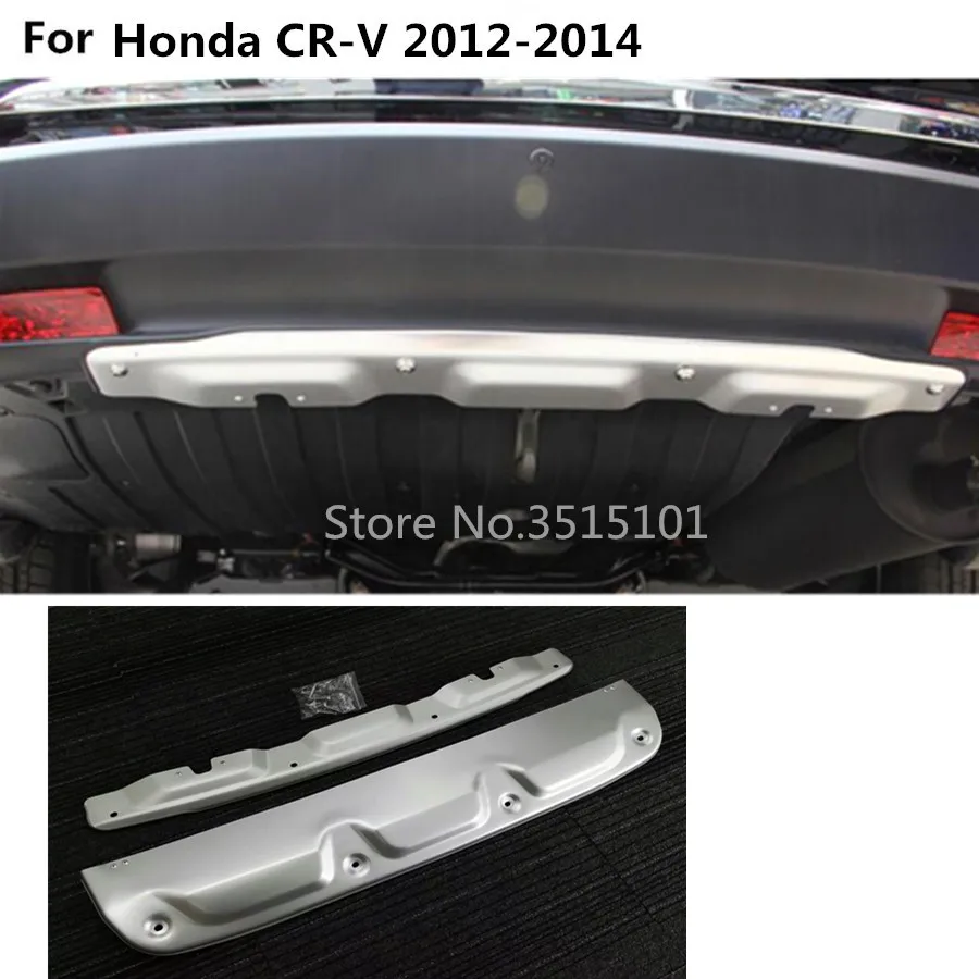 Для Honda CRV CR-V 2012 2013 Автомобильный ABS Хром Передний Задний бампер задняя дверь полоски на педали накладка лампы порог 2 шт