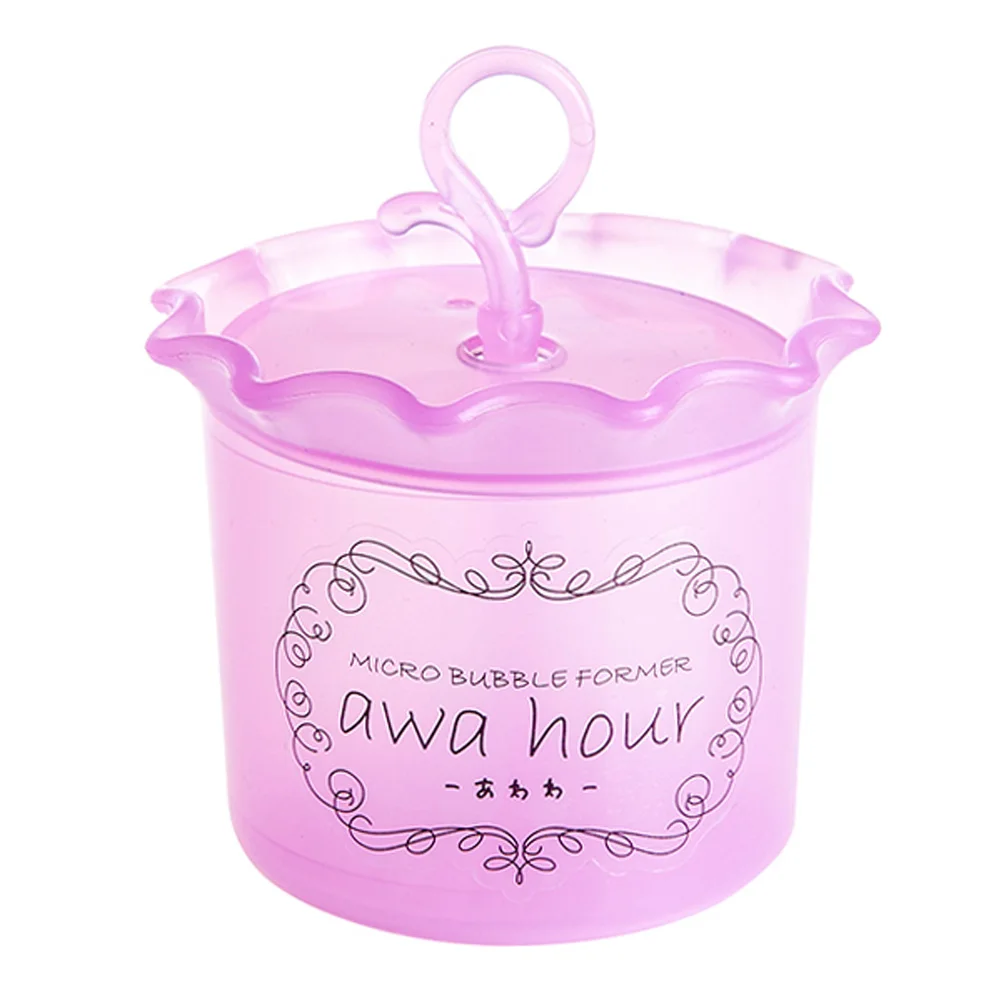 pink Для женщин Красота пена для лица чашки чайник бутылка устройство инструмент взбитые моющее средство Бутылка DIN889 - Цвет: pink