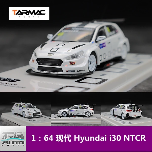 Tarmac Works TW 1:64 Hyundai i30 N TCR Collect die-casting alloy car model ornaments | Игрушки и хобби