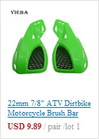 Резиновый 7/" 22 мм; обувь для езды на мотоцикле KAWASAKI KX125 KLX125 KLX300 KDX50 KX100 KLX125 D-TRACKER125 KLX250 на руле Захваты