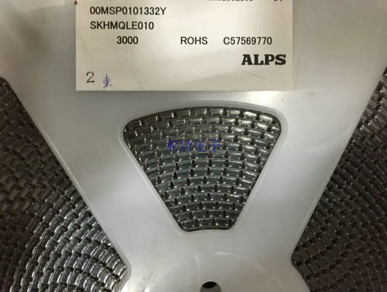 170 шт.(сумка) ALPS alpine сенсорный выключатель smd, 6,2*6,5*3,1 кнопочный переключатель, 4 фута SKHMQLE010