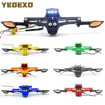 

License Plate Holder Motorcycle Accessories For YAMAHA yzf r125 fazer 1000 mt09 neos ttr250 xjr 1200 thundercat yz 250 xvs 1100