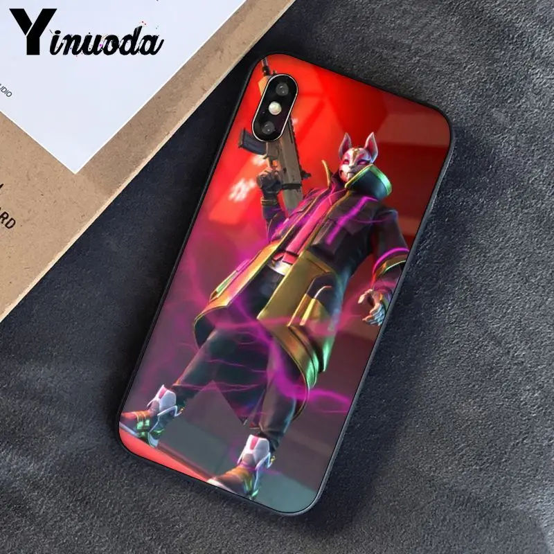 Yinuoda для iphone 7 XSMAX чехол battle royale мягкие Аксессуары для телефонов Чехол для iphone X 8 7 6 6S Plus X 5 5S SE XR XS XSMAX - Цвет: 1