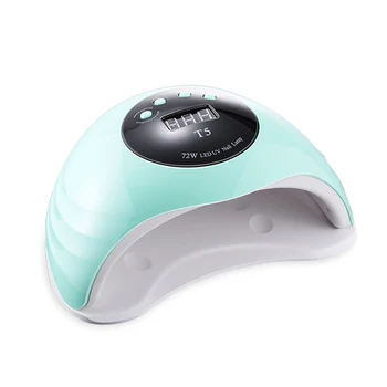 

72W High Power 32 Lamp Beads Nail Lamp LED Nail Phototherapy Machine Baking Lamp Nail Drying Machine EU Plug