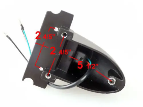 12V Vintage Sparto Style Retro Brake Stop Tail Light Motorcycle For Harley Cruiser Chopper Chooper Custom| |