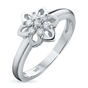 

Ring in white gold with diamonds e0901kts10175600