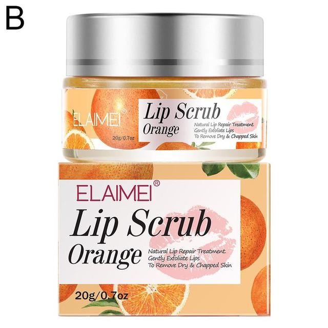 Strawberry Lip Scrub Care Exfoliating Dead Skin Reducing Lip Lines Preventing Dryness Exfoliating and Moisturizing Lipstick