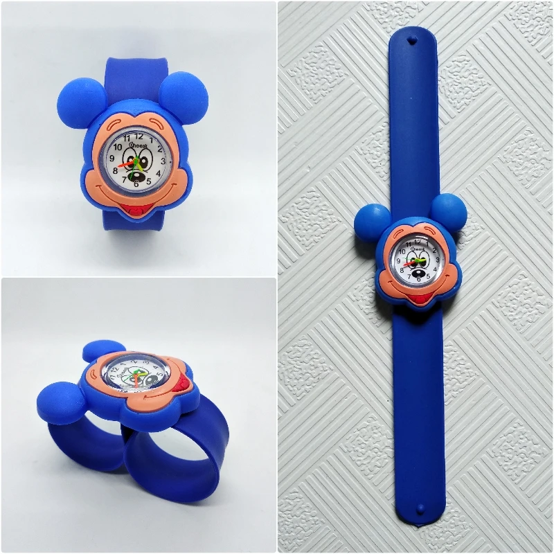 Детские часы Relogio Infantil, детские часы с мультяшными животными ...