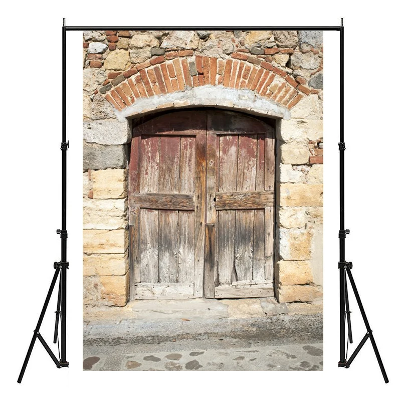 WHISM Ретро серии винтажная деревянная дверь фон для фотосъемки фотография Фон Ткань Холст 5x7 футов украшение дома живопись - Цвет: 5x7 Style4