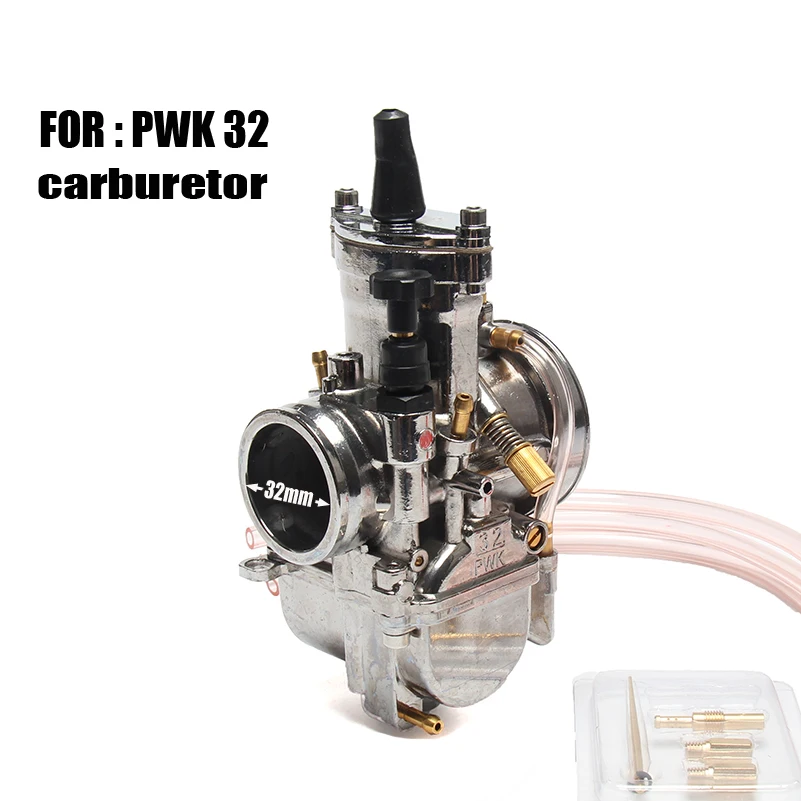 PWK 32mm Carburetor For Mikuni Maikuni Carb Parts 125cc to 200cc Engine Scooters With Power Jet Motorcycle ATV | Автомобили и