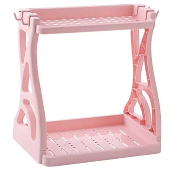 

Storage Rack Organizer Removable Bathroom Organizer Shelf space Holder Kitchen Double Rack Spice Rack Storage Holders