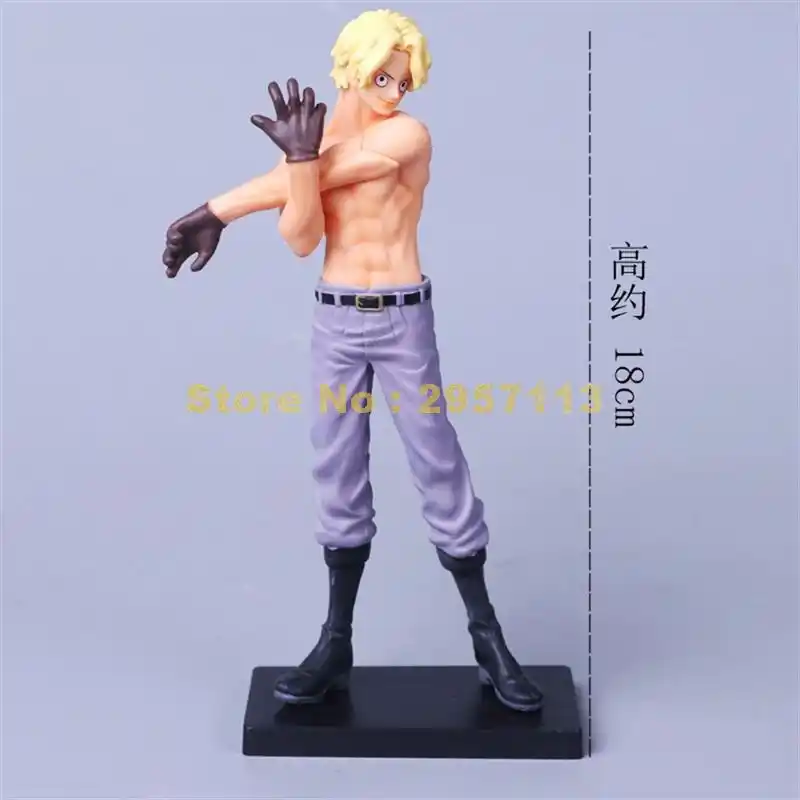 アニメワンピース裸サボアクションフィギュア18センチメートルおもちゃ Aliexpress