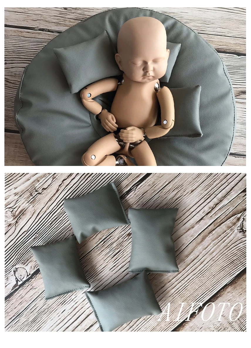 Newborn Photography Props Framed Bean Bag Background Stand Baby Bags Photo Shooting Studio Fotografia Accessory Almighty Trumpet