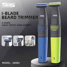 DSP Mini USB электробритва для влажной и сухой кожи для мужчин/аккумуляторная электрическая бритва, подарки для мужчин, синий/желтый, подходит для мира